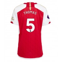 Arsenal Thomas Partey #5 Domáci Ženy futbalový dres 2023-24 Krátky Rukáv